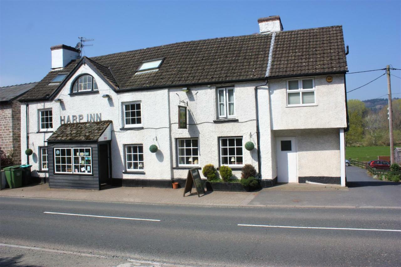 The Harp Inn Glasbury Kültér fotó